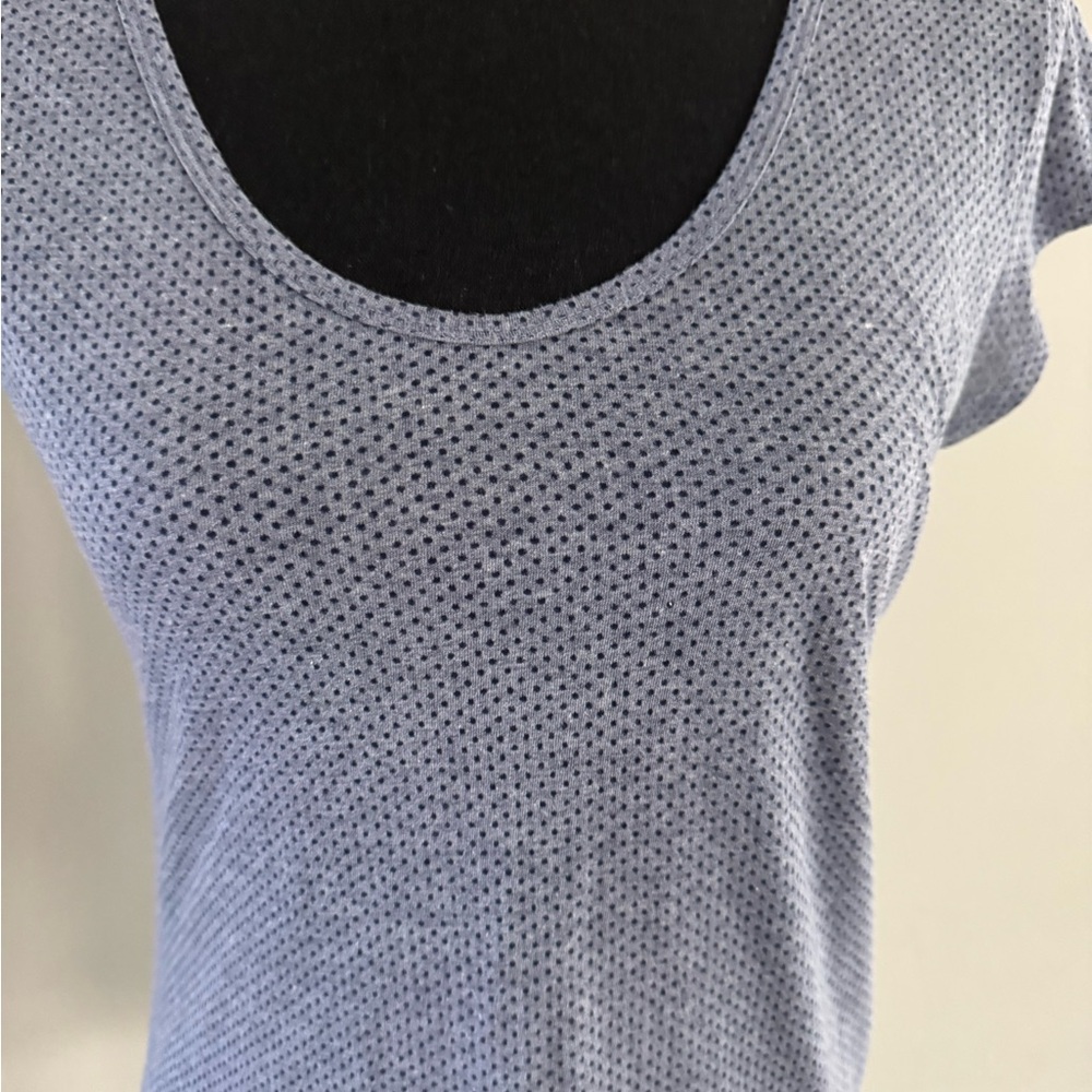 VSX Blue Cap Sleeve Tee Sz S - Picture 3 of 5